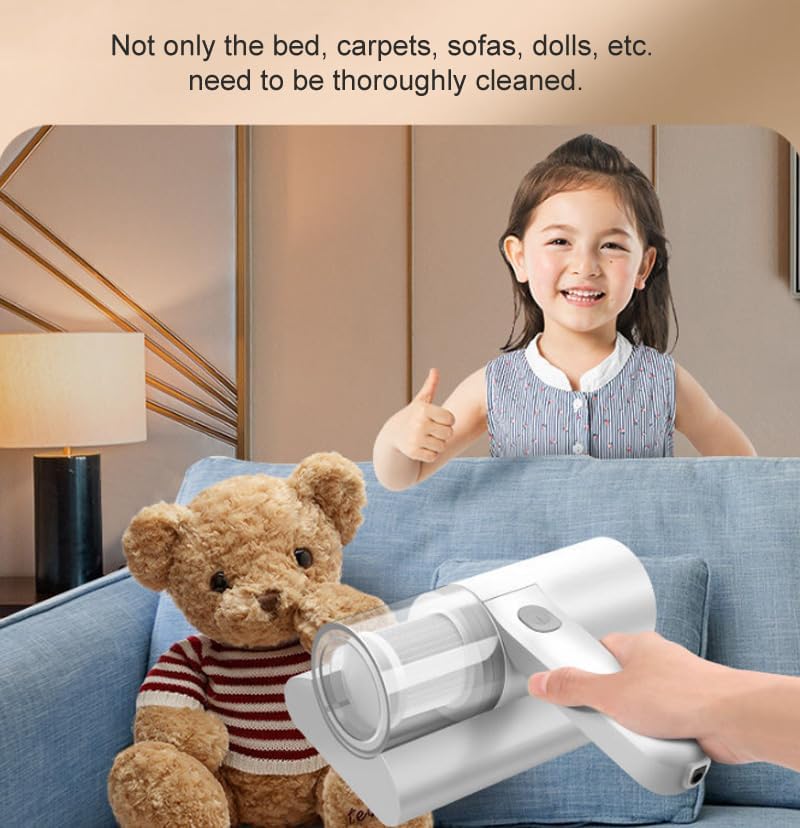 Handheld UV vacuum cleaner