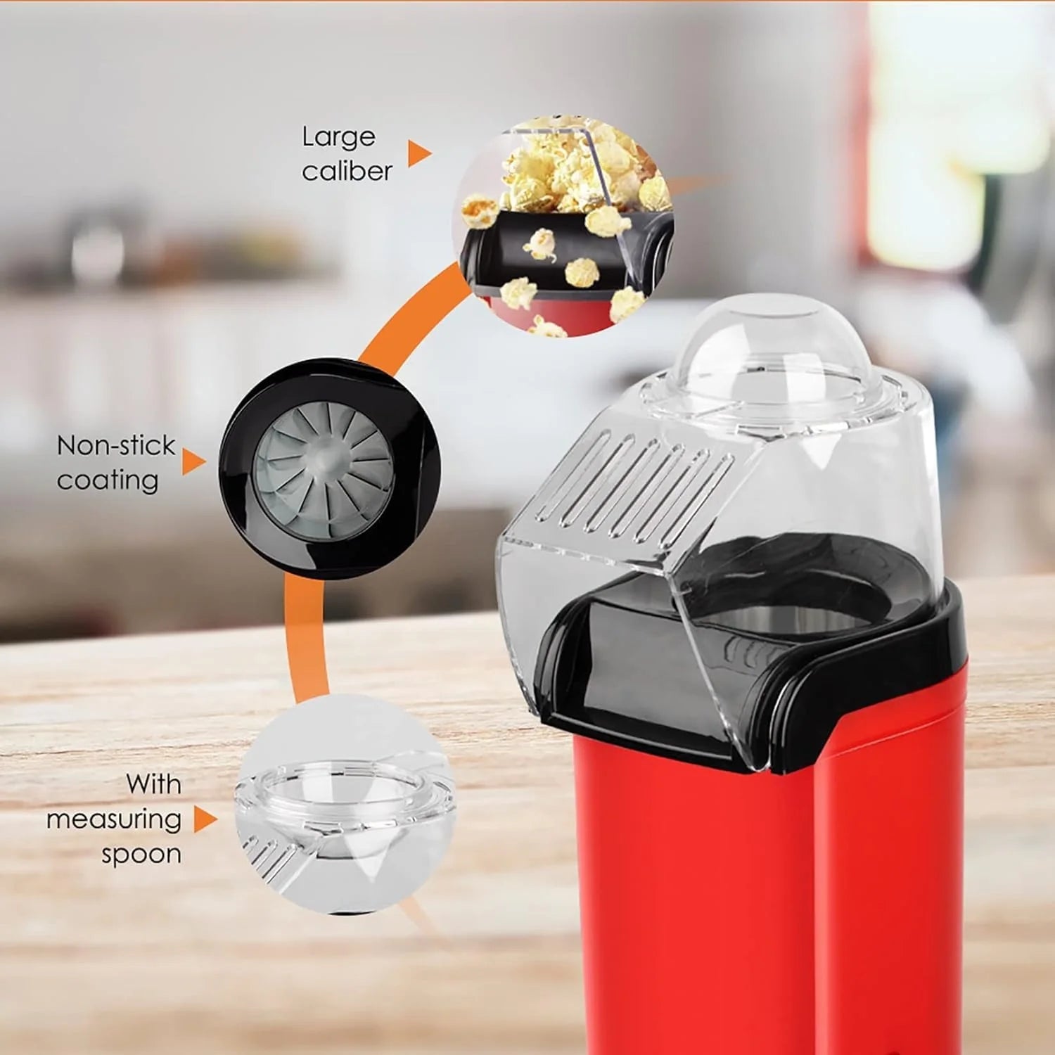 Hot Air Popcorn Maker